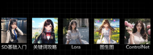 AI最强大的功能，17种Controlnet模型全攻略！丨Stable Diffusion-宏弧素材